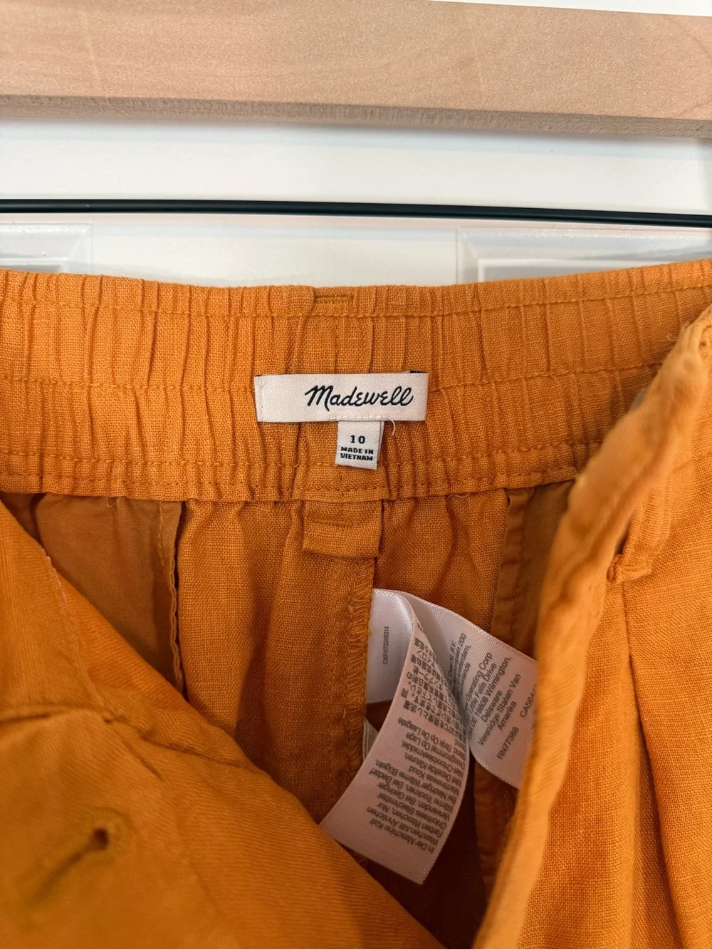 Madewell The Neale Linen Short